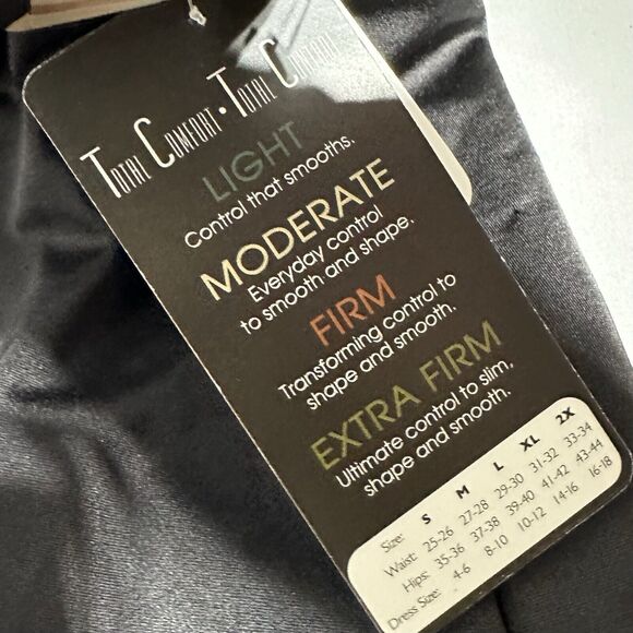 TC Fine Intimates Women’s High Waist Thigh Slimmer Size S Extra Firm 4329 NWT - Picture 5 of 8